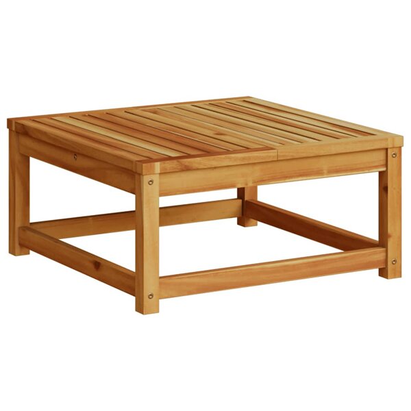 vidaXL Table de jardin 63x63x30 cm bois d'acacia solide
