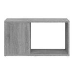 vidaXL Meuble TV Sonoma gris 60x24x32 cm Bois d'ingénierie