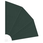 vidaXL Écran de confidentialité pour balcon Vert foncé 140 x 140 cm