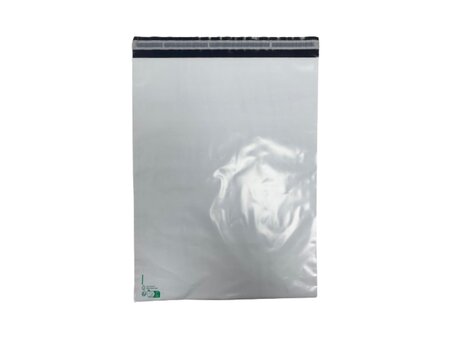 100 Enveloppes plastique opaques éco 60 microns n°5 - 400x520mm