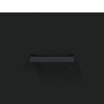 vidaXL Buffet haut Noir 69 5x34x180 cm Bois d'ingénierie