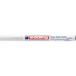Marqueur Peinture Brillante 780 Blanc Pointe Fine 0 8 mm x 10 EDDING