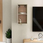 vidaXL Meuble TV Chêne sonoma 30 5x30x60 cm Bois d’ingénierie