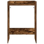 vidaXL Armoire pour machine à laver Chêne fumé 67 5 x 48 x 97 cm