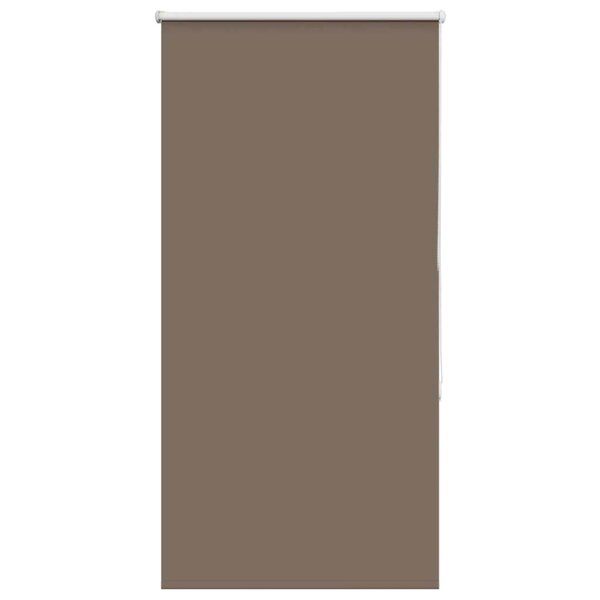 vidaXL Store enrouleur occultant café 80x150cm largeur du tissu 75 7cm