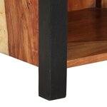 vidaXL Armoires de chevet 2 Pièces 40x35x50 cm Bois massif acacia