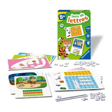 Jeux de lettres - jeu éducatif - initation a la lecture - ravensburger -  des 5 ans - La Poste