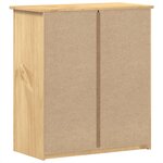vidaXL Commode Corona 80x40x89 cm bois massif de pin