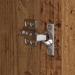 vidaXL Cabinet de salle de bain Bois Ancien 40 x 30 x 100 cm