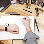 rOtring 800 Porte-mine  Argent chromé  mécanique rétractable   0.7 mm