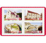 Carnet 12 timbres - Notre Patrimoine - Lettre Verte