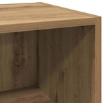 vidaXL Buffet Chêne artisanal 34 5 x 32 5 x 90 cm Bois d'ingénierie