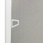 vidaXL Écran anti-insectes pour fenêtres Blanc 110 x 130 cm
