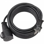 Rallonge électrique de chantier noire 10m h07rn-f 3g 2 5 brennenstuhl