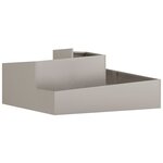 vidaXL Pots & Jardinières Acier corten Grand Durable