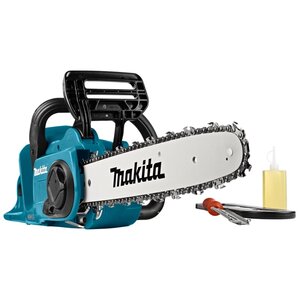 Makita tronçonneuse sans batteries et chargeur 350 mm 2x18 v