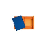 Chemise À Élastiques 3 Rabats Carte Lustrée 355g/m2 - Couleurs Assorties - X 50 - Exacompta