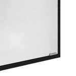 vidaXL Miroir Chêne noir 90 x 8 5 x 37 cm Bois d'ingénierie