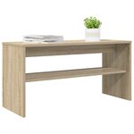 vidaXL Meuble TV Chêne Sonoma 80 x 30 x 40 cm Bois d'ingénierie