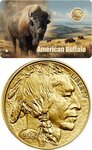 Monnaie AMERICAN BUFFALO 1/200 Oz Or 30$ Liberia 2026