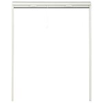 vidaXL Moustiquaire à rouleau pour fenêtres Blanc 130x170 cm