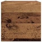 vidaXL Meuble TV Bois ancien 30 5 x 30 x 30 cm Bois d'ingénierie