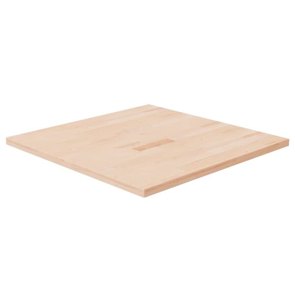 vidaXL Dessus de table carré 70x70x2 5 cm Bois chêne massif non traité
