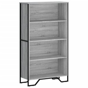 vidaXL Bibliothèque sonoma gris 80x31x137 5 cm bois d'ingénierie