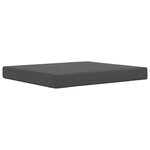 vidaXL Coussin de canapé d'extérieur 2 Pièces Anthracite Polyester