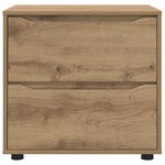 vidaXL Armoire de rangement Chêne artisanal 60 x 48 x 57 cm