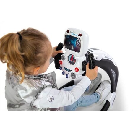Smoby - V8 Driver Space - Simulateur de Conduite pour Enfant - Navette  Spatiale - Volant Electronique - Sons et Lumieres - La Poste