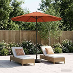 vidaXL Parasol de jardin 230 x 230 cm Polyester Rectangulaire