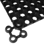 vidaXL Tapis caoutchouc 22 mm 100 x 150 cm