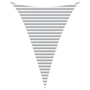 vidaXL Voile d'ombre 3 x 4 x 4 m 100   polyester Oxford Triangulaire