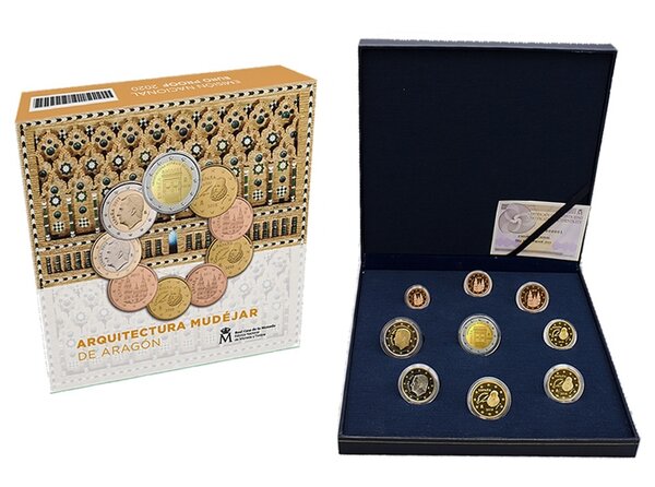 Coffret série euro BE Espagne 2020
