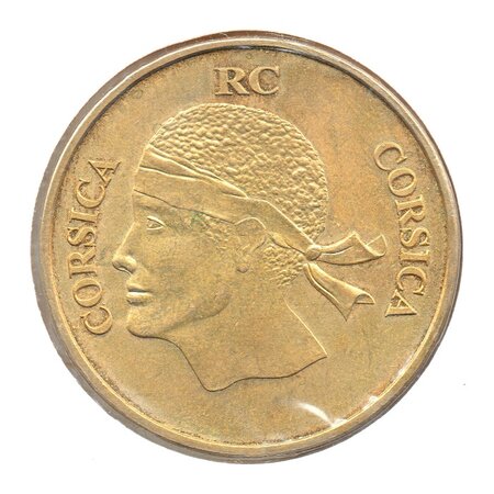 Mini médaille monnaie de paris 2007 - corse