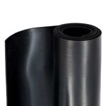 vidaXL Tapis de sol Noir 1 2 x 2 m Caoutchouc