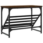 vidaXL Étagère à chaussures chêne marron 60x30x45 cm bois d'ingénierie