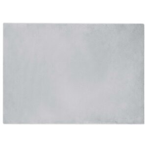 vidaXL Tapis en Fourrure Synthétique de Lapin Olite Gris 200 x 280 cm