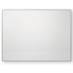 DESQ Tableau magnétique Design Blanc 60x90 cm