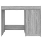 vidaXL Bureau Sonoma gris 100x50x76 cm Bois d'ingénierie