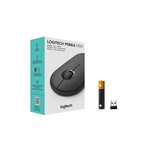 Logitech souris filaire m350 pebble graphite