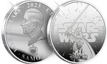 Pièce de monnaie en Argent 5 Dollars g 31.1 (1 oz) Millésime 2023 DARTH VADER