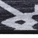 vidaXL Tapis de couloir Noir 80x150 cm