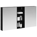 vidaXL Ensemble de Meubles de Salle de Bain 3 Pièces 130 x 14 5 x 70 cm