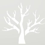 vidaXL Portant de bois chauffage blanc 40x40x40 cm