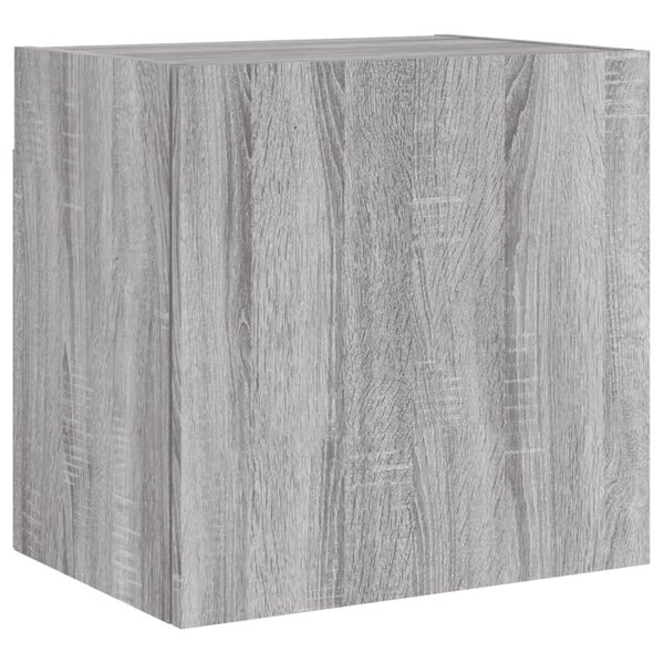 vidaXL Meuble TV mural sonoma gris 40 5x30x40 cm bois d'ingénierie