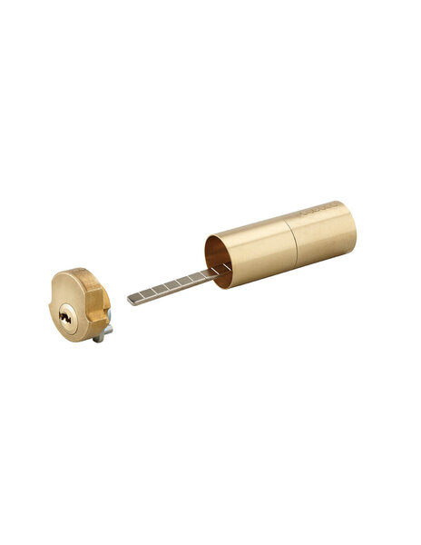 THIRARD - Cylindre rond adaptateur T2 CIS  10x65  diamètre 25mm  4 clés - THIRARD