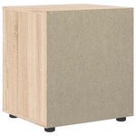 vidaXL Table de chevet VISNES chêne sonoma 45x40x50 cm bois ingénierie