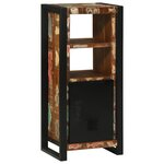 vidaXL Ensemble de mobilier de salle de bain avec étagère 4 Pièces